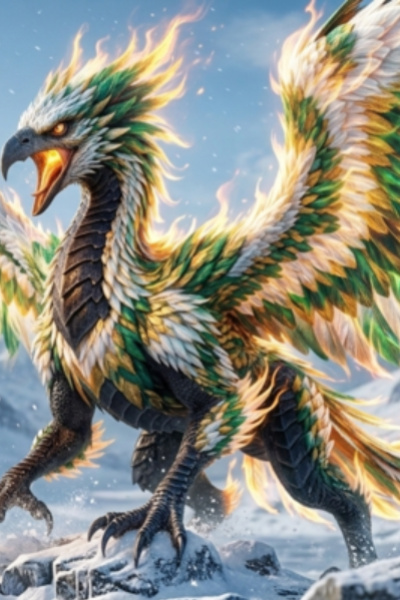 the secret lair of the dracophoenix of life and death