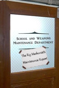 The Rig Mechanist’s Maintenance Report